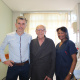 Dr Hellmuth Weich, Senior Specialist, Max Köster and Professional Nurse Emily de Jongh at Tygerberg Hospital last week.