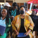Western Cape Minister of Health and Wellness, Dr Nomafrench Mbombo, hosted a multi-stakeholder mental health and wellbeing engagement with community members at the Western Cape College of Nurses.