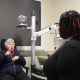 81-year-old Mrs Jennifer Gillespie from Annandale Village in Milnerton was referred to Tygerberg Hospitals ophthalmology clinic.
