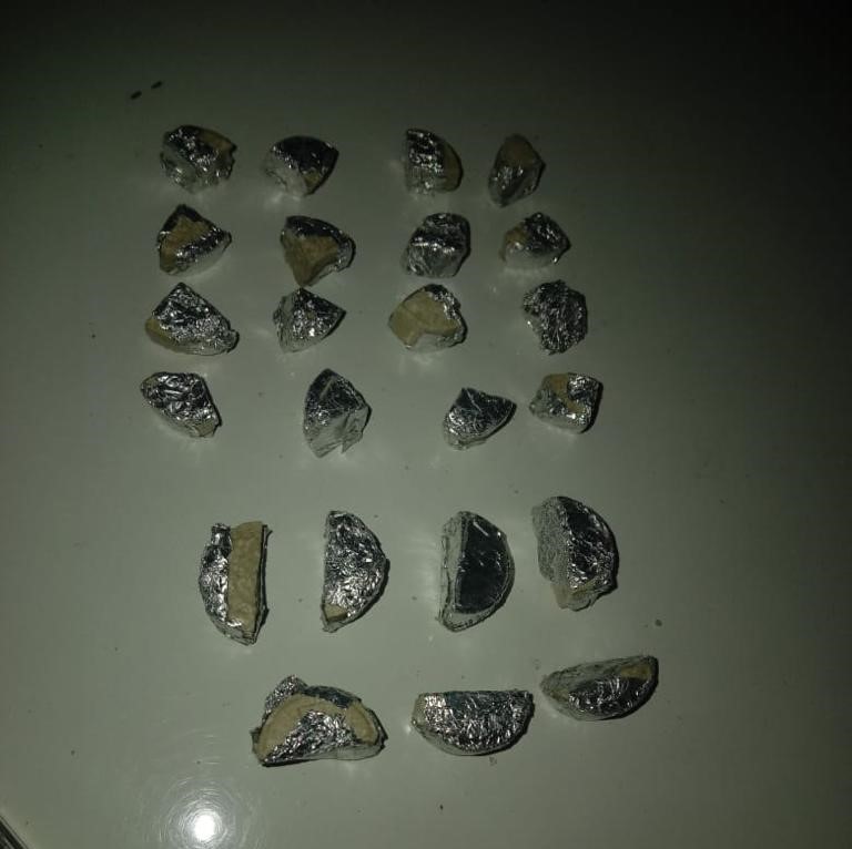 Confiscations during a K-9 Operation in Swartland