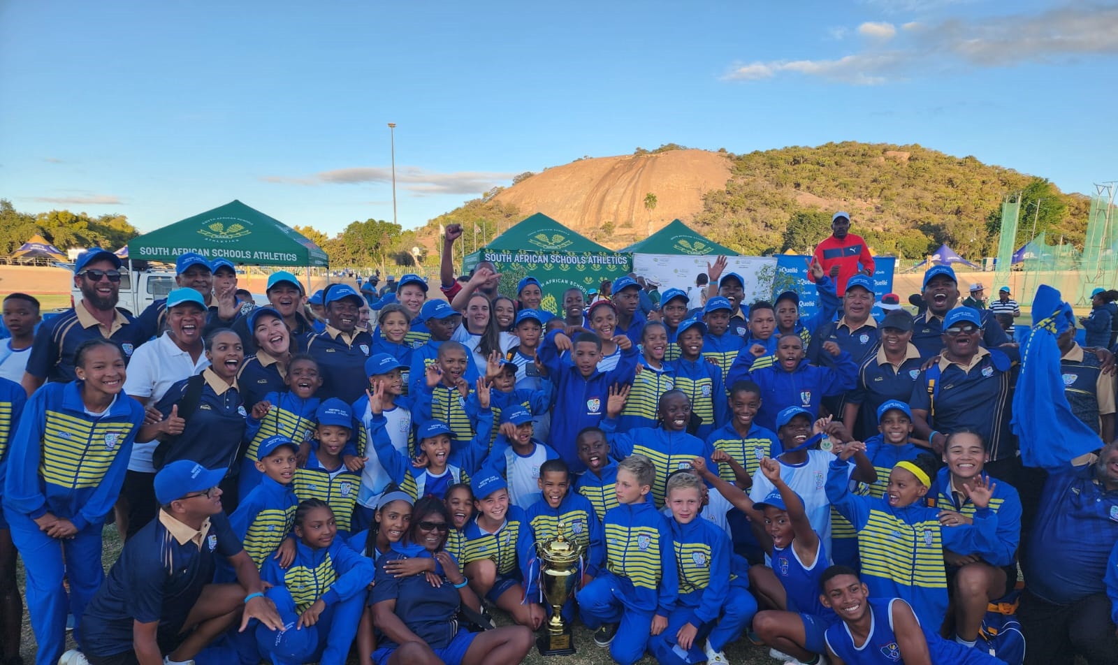 Team Western Cape wins National Primary School Track and Field Championships