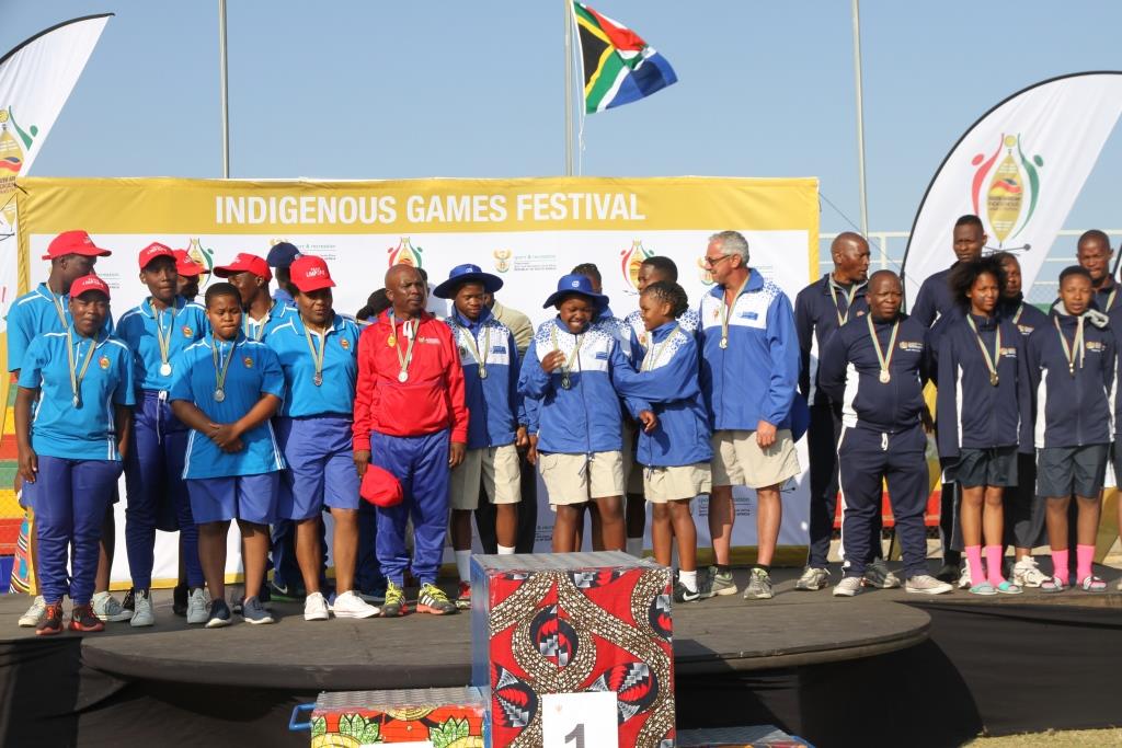 The Jukskei Developing Team won gold at the Indigenous Games Festival