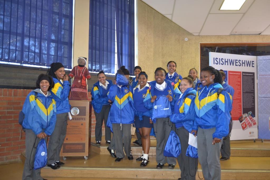 The learners from Swartberg High School were excited to be a part of the Girl Love Yourself Programme.