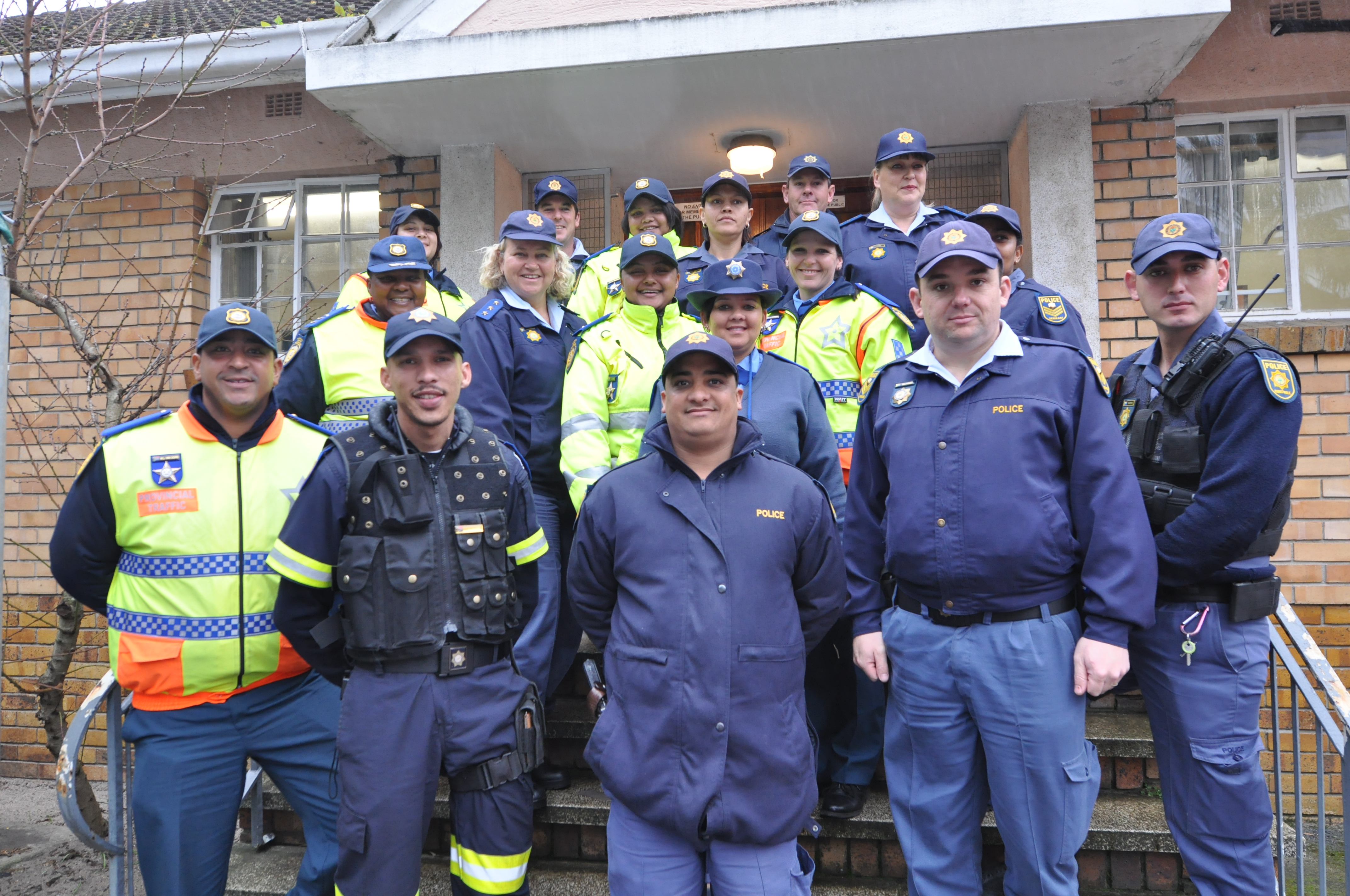 The traffic law enforcement and police officers who took part in the operation.