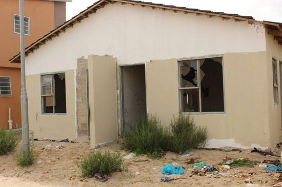 Vandalism of BNG houses