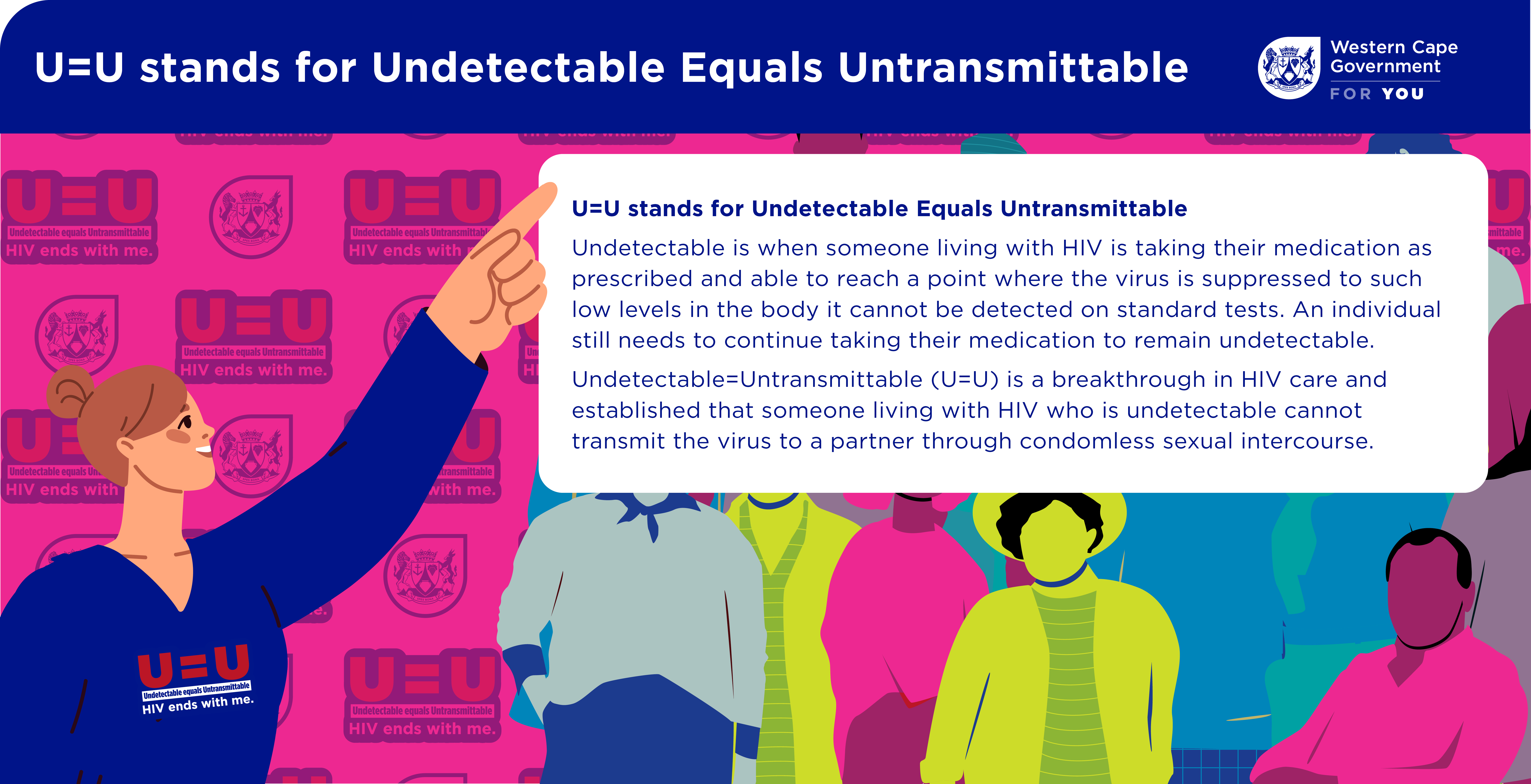 U=U Undetectable Equals Untransmittable